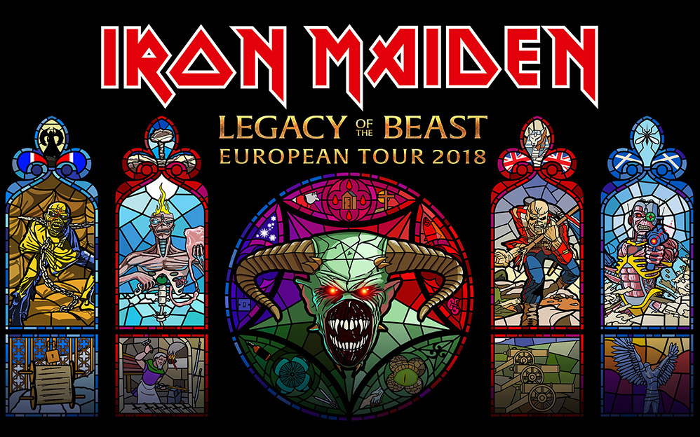 Iron Maiden Announce Legacy Of The Beast European Tour 2018!