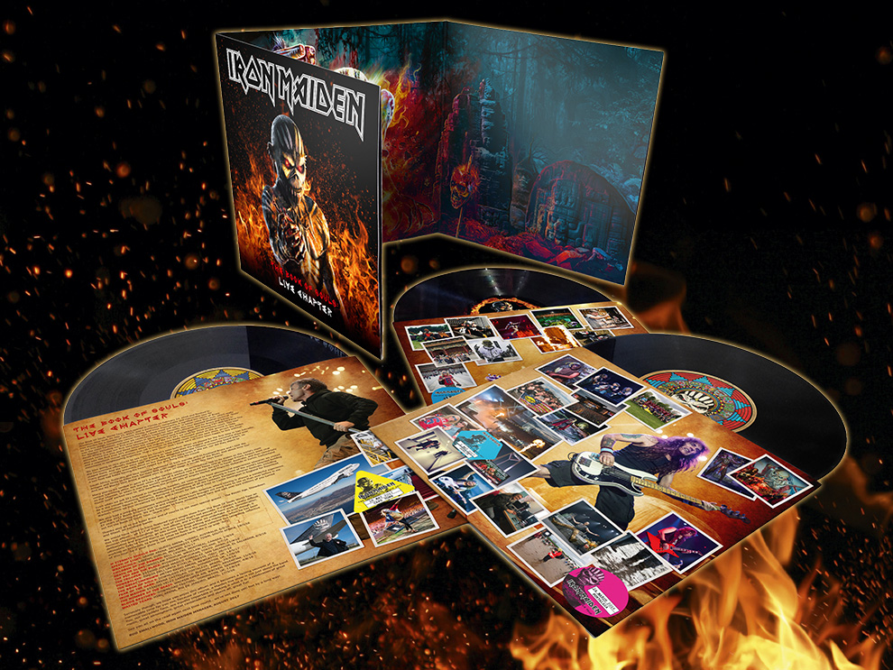 The Book of Souls. Live Chapter (Vinyl Box Set) - Iron Maiden - Vinile